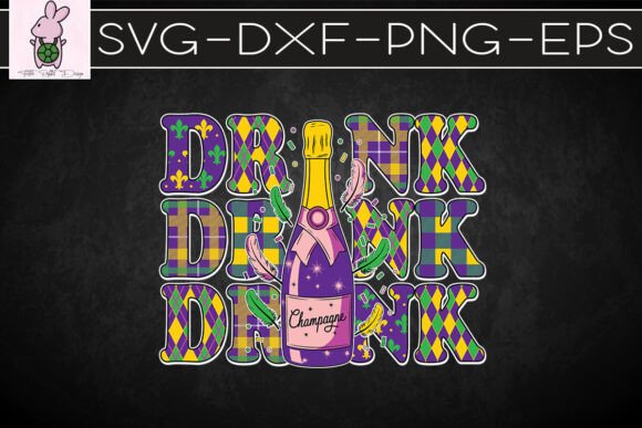 Drink Champagne Mardi Gras SVG: Graphics & Crafts Review