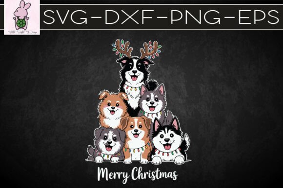 Festive Pups Celebrate Christmas SVG: Graphics & Crafts Review