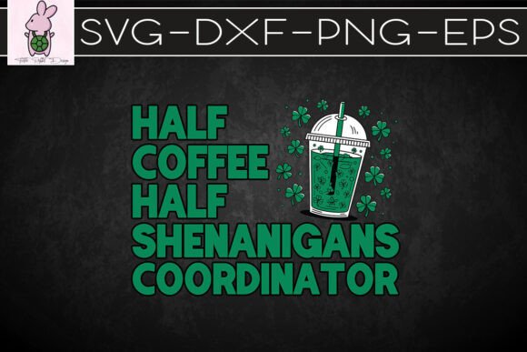 Review: Half Coffee Half Shenanigans SVG Graphics & Crafts