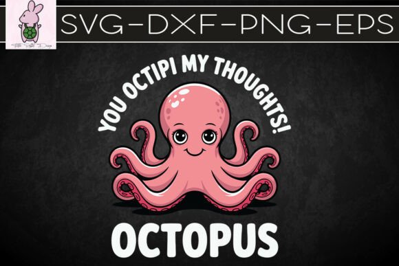 Sea of Puns Ocean Pun Funny Animal SVG for Crafts & Graphics
