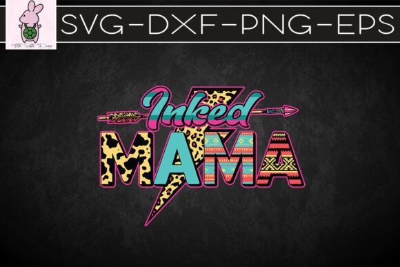 Western Inked Mama Leopard SVG: Graphics for Crafts & Branding